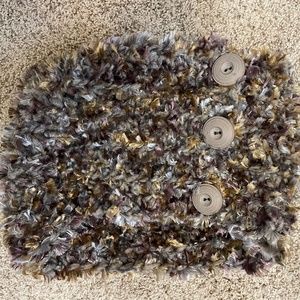 Woven Cowl Infinity Scarf – Brown/Tan – Super Soft & Cozy